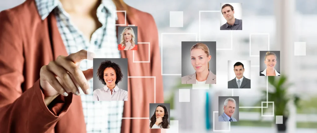 Modernes Personalmanagement Tool visualisiert